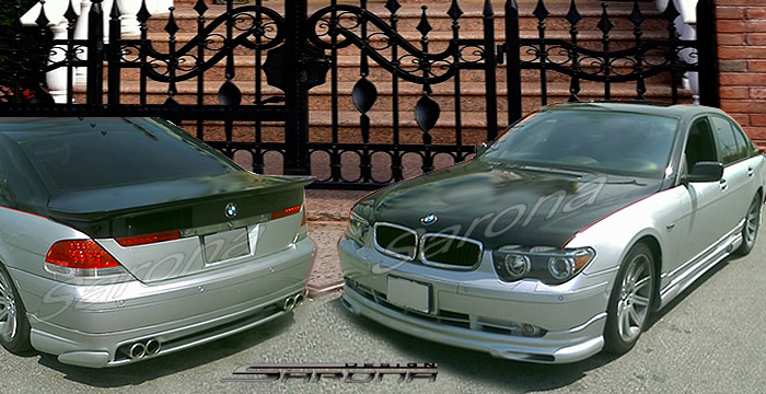 Custom BMW 7 Series Body Kit  Sedan (2002 - 2005) - $1490.00 (Manufacturer Sarona, Part #BM-026-KT)